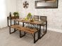 Industrial Reclaimed Dining Table