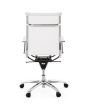 Julia White Faux Leather Everyday Office Chair