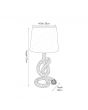 Martindale Rope Knot and Jute Table Lamp 