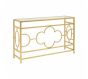 Merlin Gold Leaf Console Table