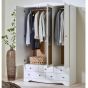 Milly 3+5 Wardrobe with Mirror