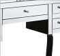 Clear Bevelled Mirrored Dressing Table
