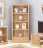 Modern Light Oak Large 3 Drawer Bookcase