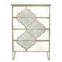 Morocco Mirrored 4 Drawer Chest Of Drawers