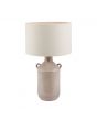Nefeli Grey Gloss Urn Stoneware Table Lamp - Base Only