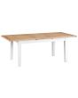 Newholme White Butterfly Extending Table