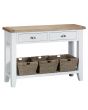 Newholme White Console Table