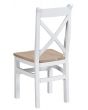 Newholme White Cross Back Chair - Box of 2