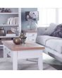 Newholme White Side Table