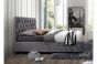 Paris Grey Or Crushed Velvet Upholstered Bed Frames
