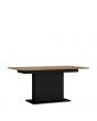 Rolo Extending Dining Table in Dark Wood