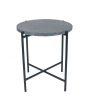 Romeo White or Black Terrazzo Side Table in Large and Small