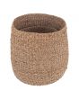 Set of 2 Woven Natural Seagrass Tapered Baskets