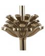 Spruce Champagne Gold Metal Fir Cone Floor Lamp - Base Only