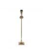 Spruce Champagne Gold Metal Fir Cone Table Lamp - Base Only