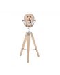 Staithes Natural & Silver Marine Tripod Table Lamp