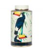 Toco Tall Multi Colour Toucan Print Ceramic Table Lamp - Base Only