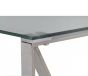 Zena Stainless Steel Console Table