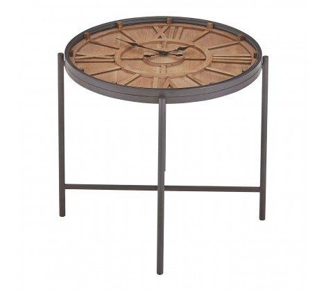 Round clock on sale coffee table