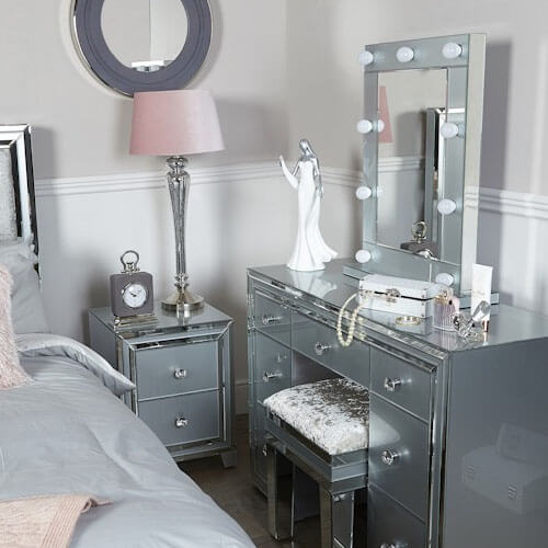 Mirrored Furniture Affordable, Mirrored Bedroom Chest Of Drawers